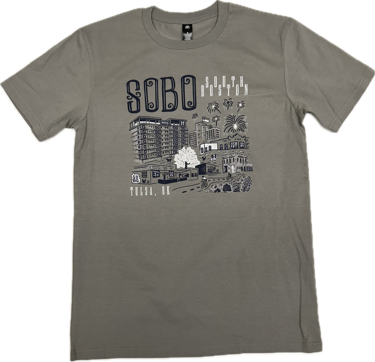 Lortondale Neighborhood Tee - Tulsa, OK – Mythic Press