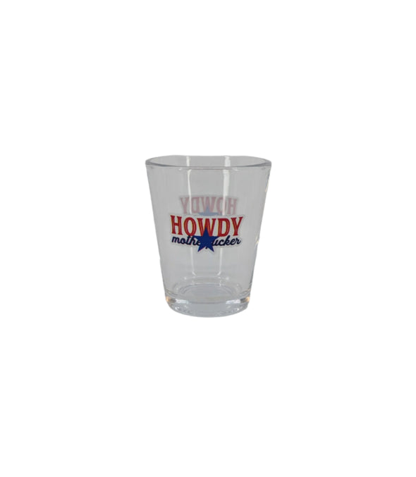 Shot Glass Howdy