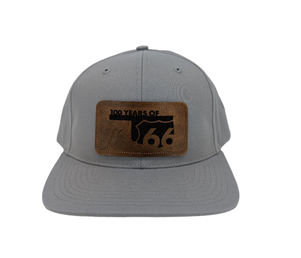 Route 66 Centennial Patch Hat Grey