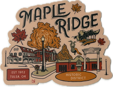 Maple Ridge Neighborhood Sticker