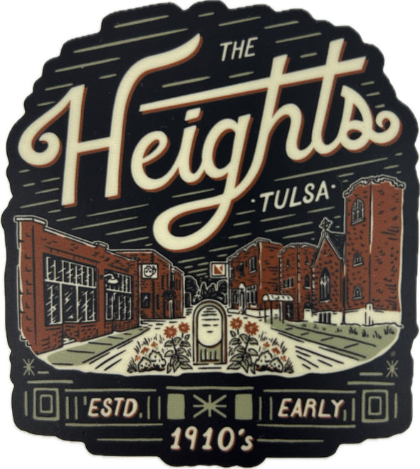 The Heights Neighborhood Sticker