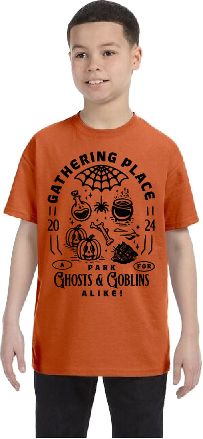 Gathering Place Ghosts and Goblins Tee Youth