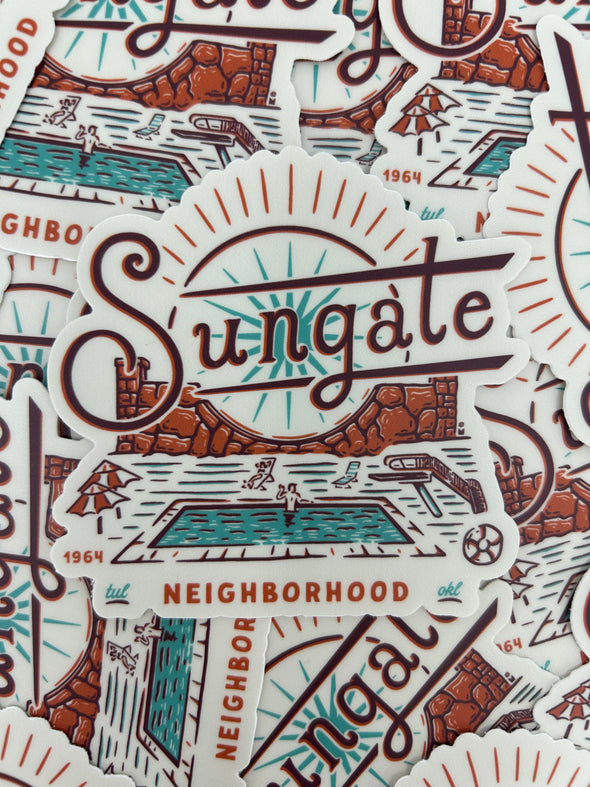 Sungate Neighborhood Sticker