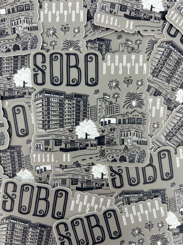 SOBO Neighborhood Sticker