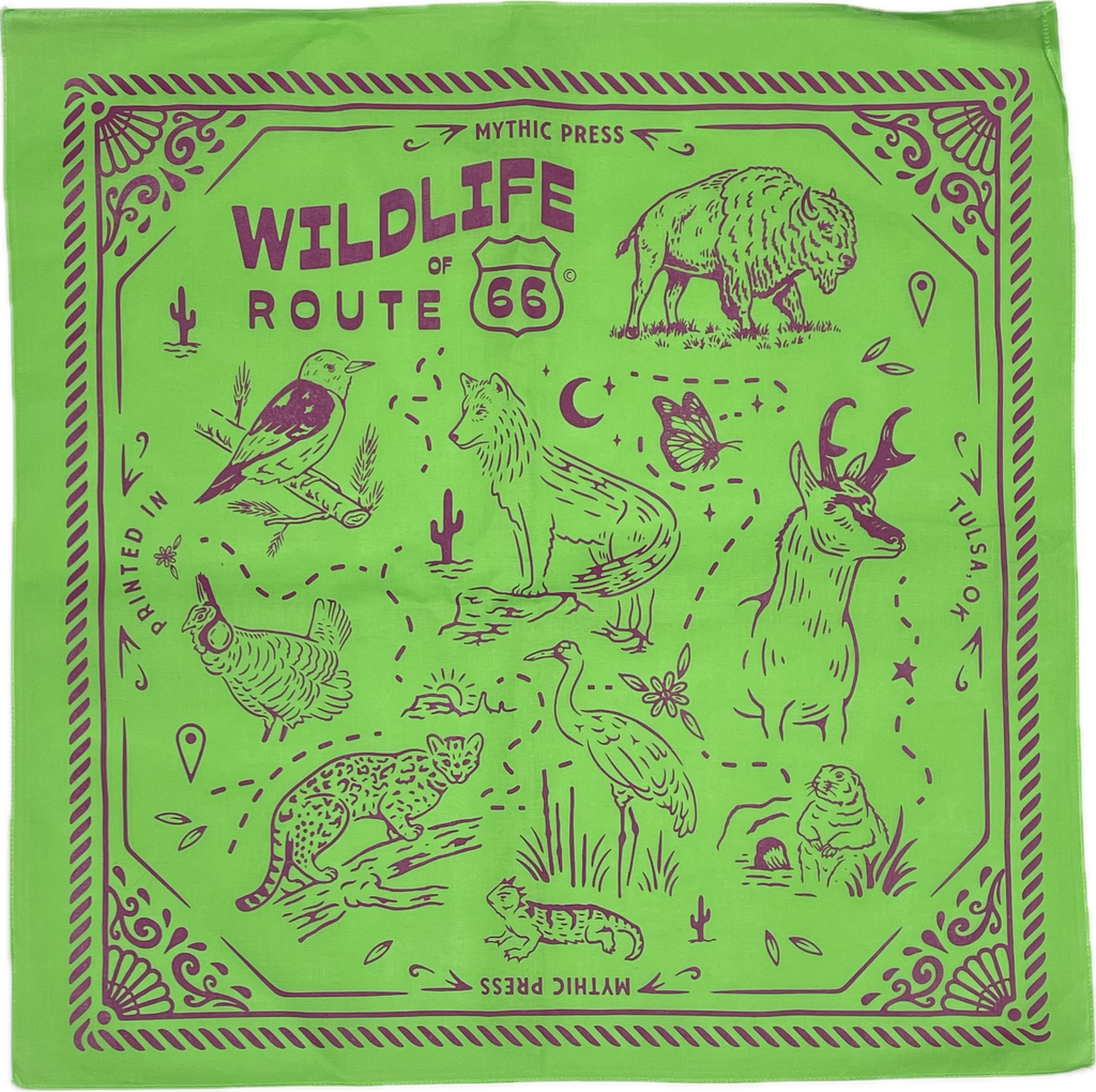 Route 66 Bandana – Mythic Press