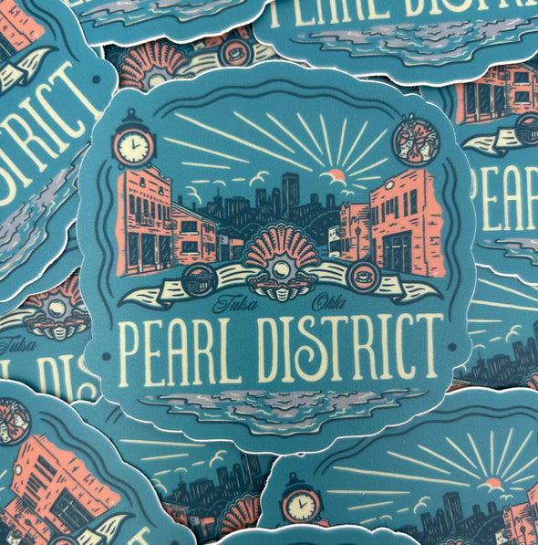 Pearl District Sticker