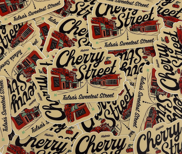 Cherry Street Neighborhood Sticker