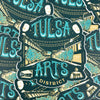 Tulsa Arts District Neighborhood Sticker