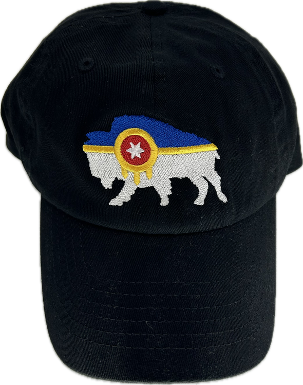 Tulsa Bison Flag Dad Hat