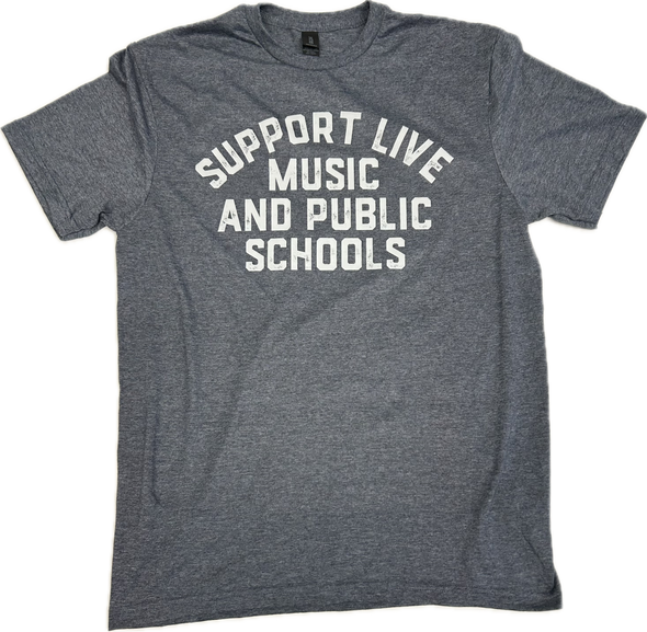 Support Live Music and Public Schools Tee