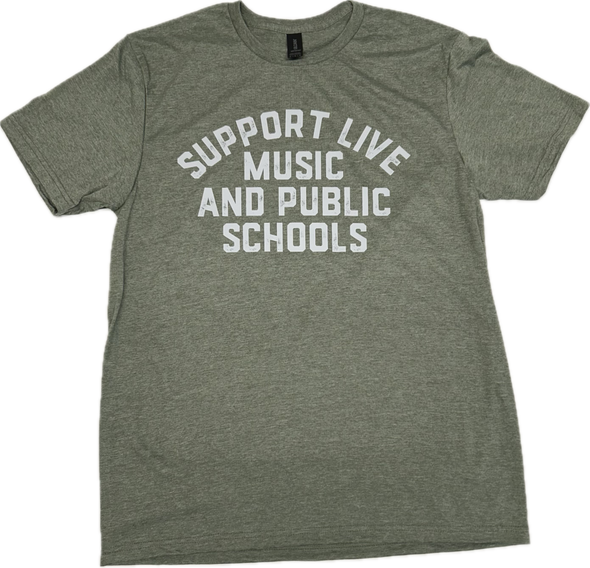 Support Live Music and Public Schools Tee