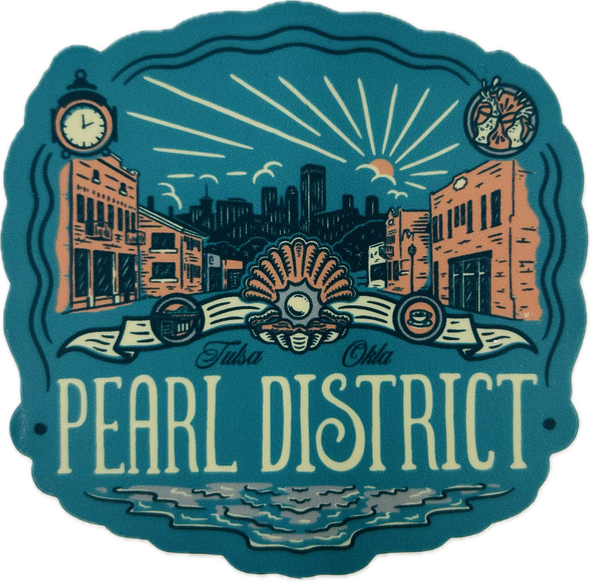 Pearl District Sticker