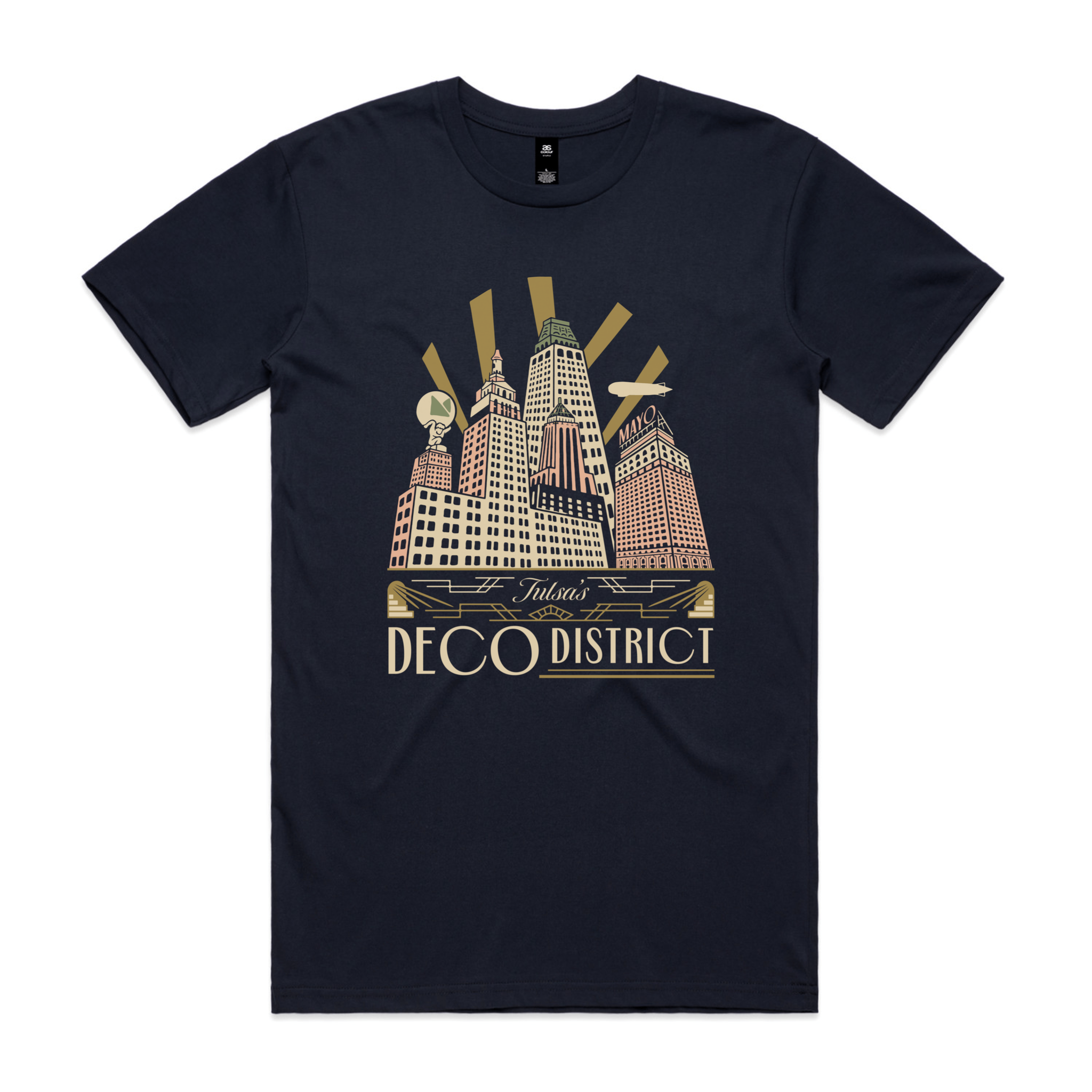Mythic Press Tulsa Deco District Tee – Mythic Press