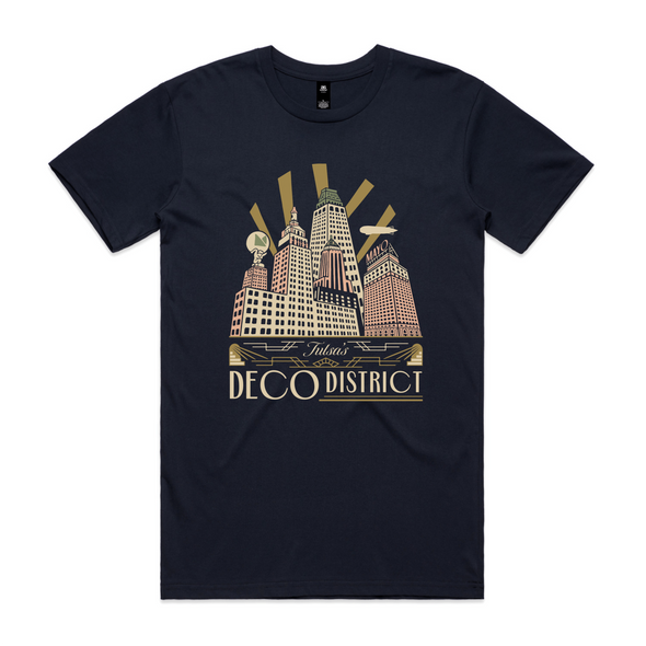 Tulsa Deco District Neighborhood Tee