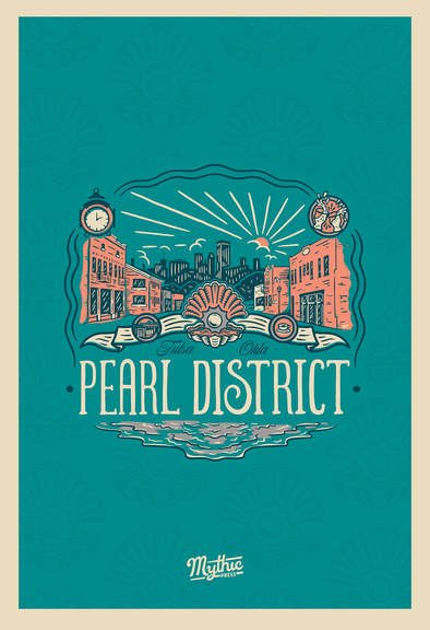 Pearl District Neighborhood Print