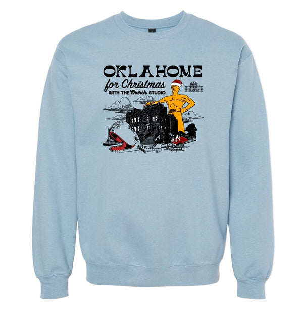 Tulsa Christmas Parade 2025 Crewneck Sweatshirt