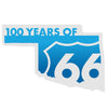 Oklahoma Route 66 Centennial Sticker 3"