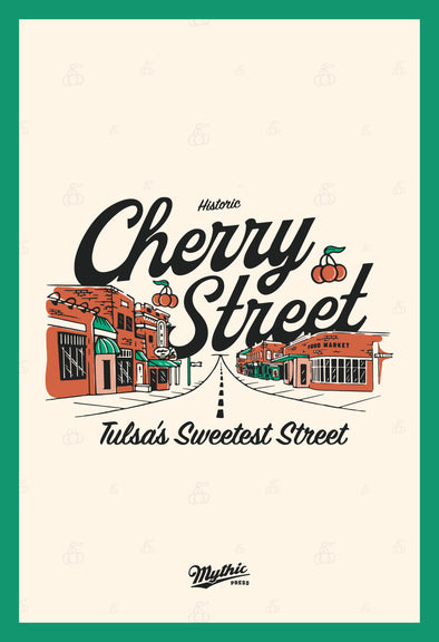 Cherry Street Neighborhood Print