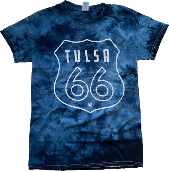 Tulsa Route 66 Tie Dye Tee