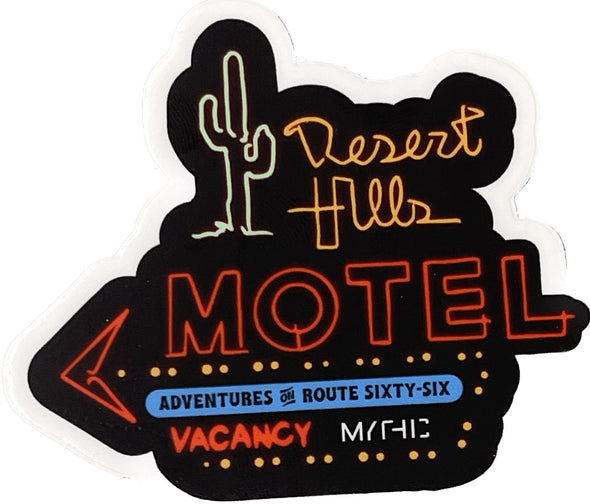 Route 66 Neon Sign Sticker Pack