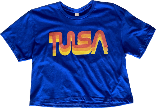 Tulsa Nasa Festival Crop Tee