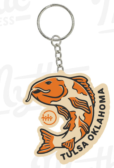 Gathering Place Koi Keychain