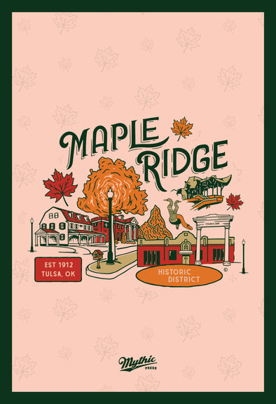 Maple Ridge Neighborhood Print