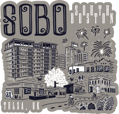 SOBO Neighborhood Sticker