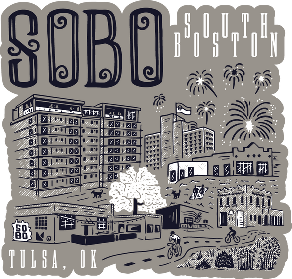 SOBO Neighborhood Sticker