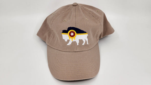 Tulsa Bison Flag Dad Hat
