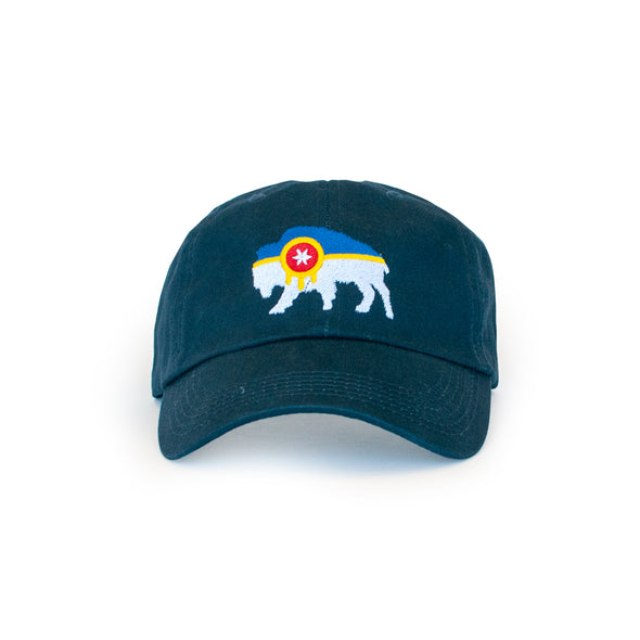 Tulsa Bison Flag Dad Hat