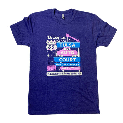 Tulsa Auto Court Route 66 T-Shirt