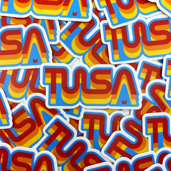 Mythic Tulsa Nasa Sticker