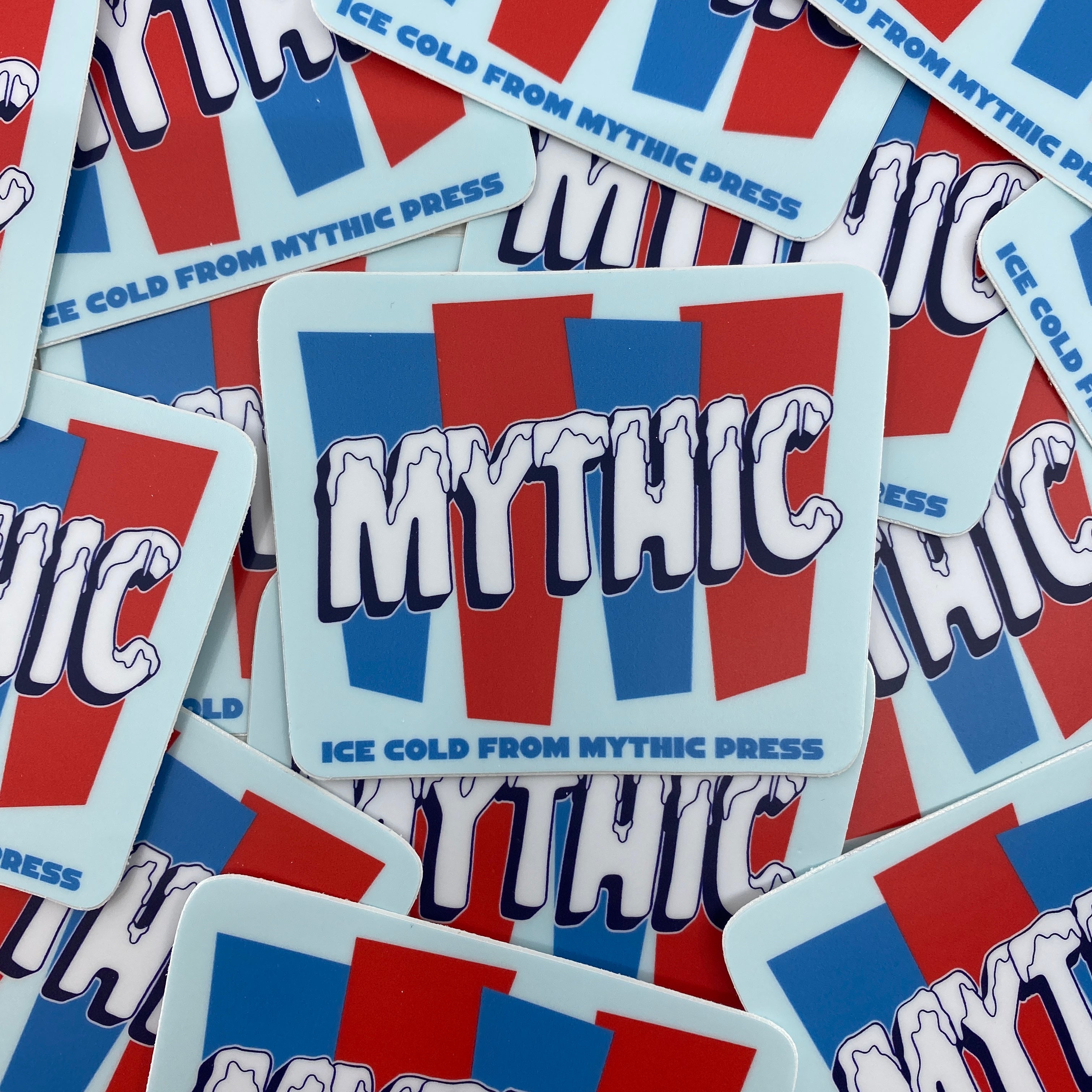 Mythic Press Ice Cold Mythic Sticker – Mythic Press