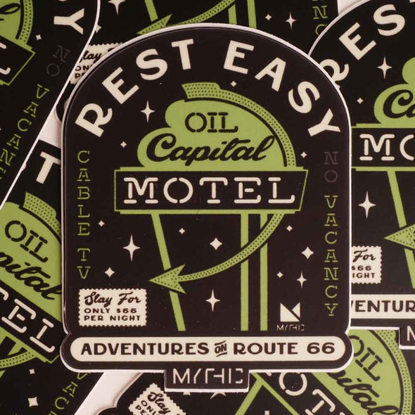 Oil Capital Motel Sticker