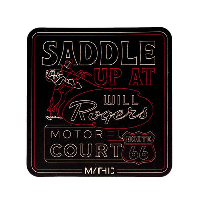Will Rogers Motor Court Sticker