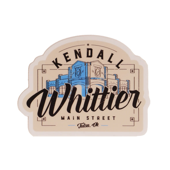 Kendall Whittier Tulsa Sticker