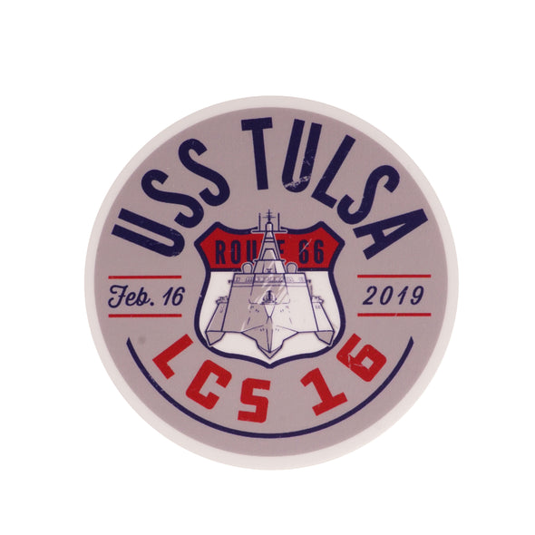 USS Tulsa Sticker